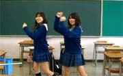 超炫舞技的日本女孩。