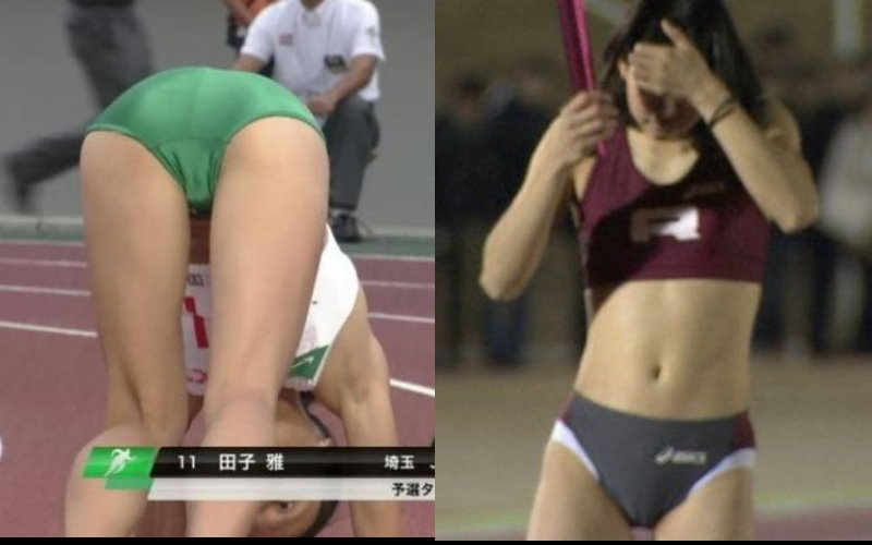 田徑場上的駱駝蹄  可愛女選手們的貼身短褲竟意外成為大家的焦點
