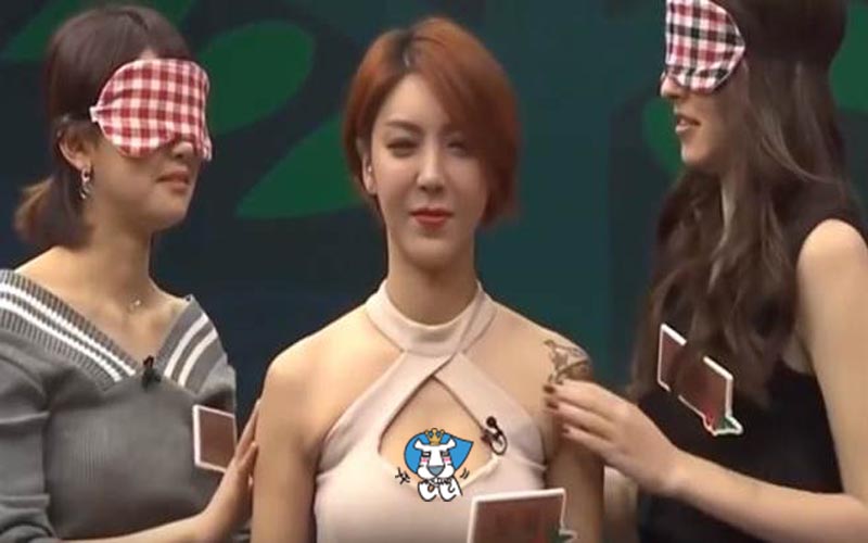 南韓深夜節目玩很大  比賽誰最快在女星身上摸到「黑豆」獲勝，連下半身也不放過超大尺度震驚觀眾（附影）