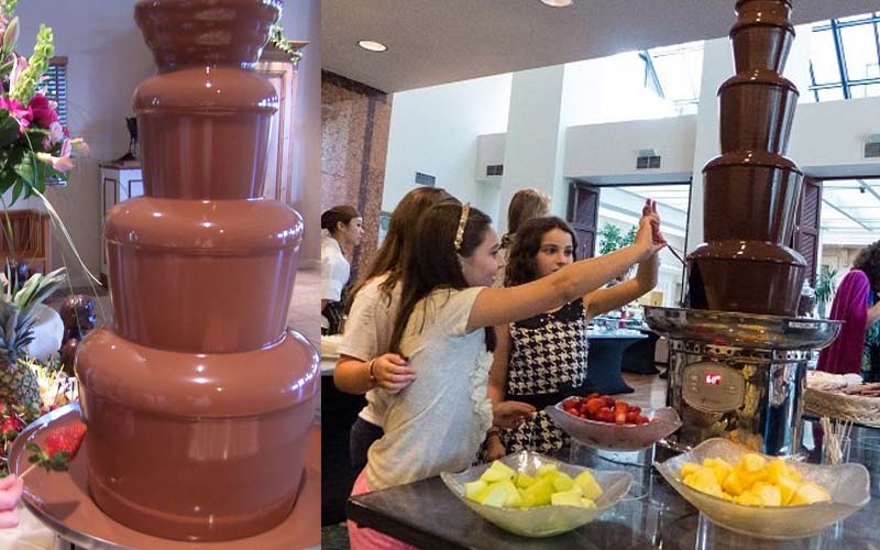 你知道飯店的「巧克力噴泉」怎麼來的嗎？前飯店員工超專業po文：以後都不敢吃了！