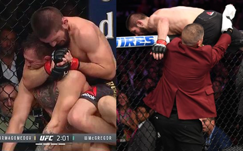 嘴砲哥康納重回UFC  首戰被打到「鎖喉投降」面子全沒  賽後還爆發大規模衝突  （影）